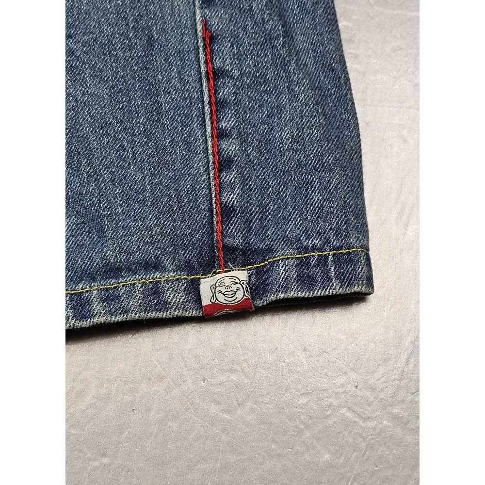Hypnotic Genes Jeans Mens 40x30. Vintage Y2K Baggy Hip Hop‎ Blue Denim.